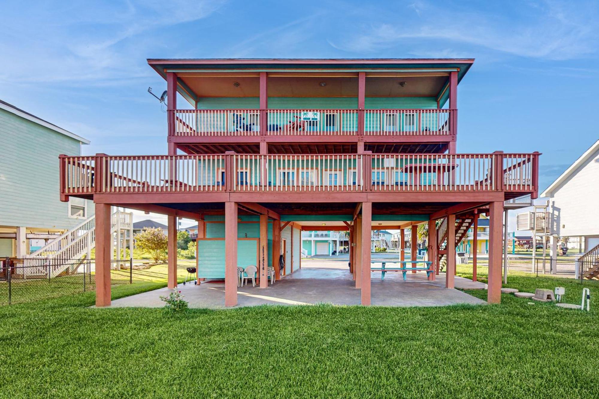 Bolivar Peninsula Crystal Beach Exterior photo